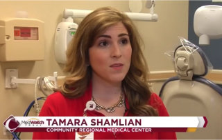 Dr. Tamara Shamlian helps Surabian Dental Center